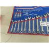 Image 3 : Westward Set of 18 Wrenches - Metric ; 7mm to 24 mm 