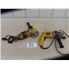 Image 1 : 2 DeWalt Electric Power Tools ; Angle Grinder + 1/2" Drill - Tested Working
