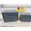 Image 1 : (2) Durham MFG, Bolt Storage Bins - 2 Different Sizes, 4 Drawers per Bin ; 