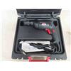 Image 2 : Jobmate 3/8" Electric Drill with Assorted Bits in Hard Case, Skilsaw 12 Amp 