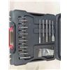 Image 3 : Jobmate 3/8" Electric Drill with Assorted Bits in Hard Case, Skilsaw 12 Amp 