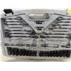 Image 2 : Husky Socket + Wrench Set - NO Ratchets - 3/8" + 1/2" Drive ,  Stanley Portable 