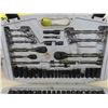Image 4 : Husky Socket + Wrench Set - NO Ratchets - 3/8" + 1/2" Drive ,  Stanley Portable 