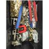 Image 7 : 2 Tool Boxes Loaded with Plumbing Supplies ; Ball Valves, Clamps, Brass Fittings,