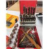 Image 5 : Various Drill Indexes, Drill Bits, Spade Bits - some new, some used