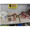 Image 1 : Booster Cables, Load Binders, Pintle Hooks, Chain