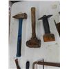 Image 4 : Norton Multi Oil Stone, Hacksaw, Files, Hammers, Pry Bars