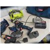 Image 4 : Ryobi Cordless Tools ; Circular Saw, Reciprocating Saw, Vacuum, 2 Drills, Jig Saw,