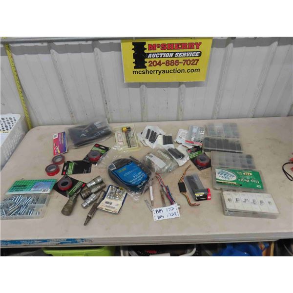 Shop Kits, Grease Nipples, Hex Bolts, O-Rings, Shrink Tube, Battey Terminals, Hydraulic