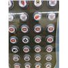 Image 3 : 22" x 28" Framed Labatt's Stanley Cup Beer Cap Display