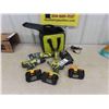 Image 1 : Ryobi 18V Tools with Charger + 3 Batteries