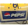 Image 2 : Pepsi Light Up Clock 14" x 18"