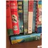 Image 4 : 37 Hard Cover Books - Vintage ; Treasure Island, Disney, Hardy Boys, Jerry West, 