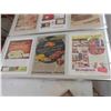 Image 6 : 5 Framed Vintage Magazine Advertisements - 3 Per Frame + 1 Frame No Glass - 16" x 36" 