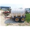 Image 1 : 525 Gal Poly Tank Set Up on Tandem Trailer