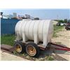 Image 3 : 525 Gal Poly Tank Set Up on Tandem Trailer