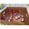 Image 4 : 24 Budweiser Plastic Light -Up Beer Glasses + 2 Coors Plastic Jugs