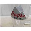 Image 5 : 24 Budweiser Plastic Light -Up Beer Glasses + 2 Coors Plastic Jugs