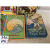 Image 2 : 7 Vintage Children's Books from 1920-30's ; Boy Scout Year Book, Chatterbox, 