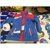 Image 3 : WPG Jets Sz 14 Jacket, Tuque, Scarf, Hat, NHL Curtain, plus more