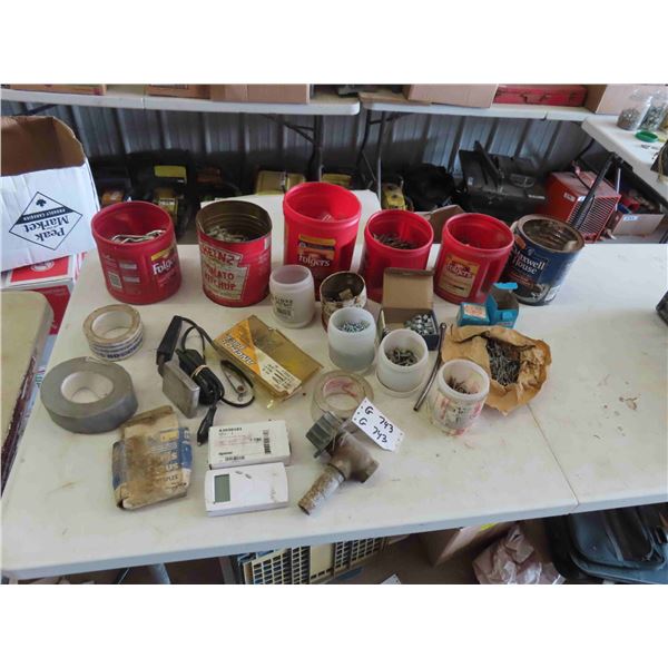 Screws, washers, Bolts, Nails, Pins, U-Bolts