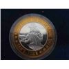 Image 3 : Vegas $10.00 Gaming Token Sams Place .999 Silver 