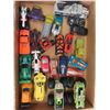 Image 2 : 2 Trays of Assorted Die Cast Cars + Trucks ; Hot Wheels, Matchbox, plus more