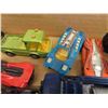 Image 4 : 2 Trays of Assorted Die Cast Cars + Trucks ; Hot Wheels, Matchbox, plus more