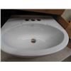Image 2 : Aruba Pedestal Sink - Sink + Pedestal Both New