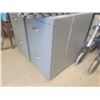 Image 2 : (2) Metal Filing Cabinets with 2 Drawers + Wheels 15" x 22" x 26" 