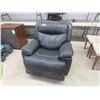 Image 1 : Big Black Comfy Rocker/ Recliner