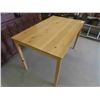 Image 2 : Solid Pine Kitchen Table 29" x 29.5" x 47" 