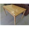 Image 3 : Solid Pine Kitchen Table 29" x 29.5" x 47" 