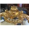Image 2 : Very Large + Ornate Gold Painted Frame Wall Mirror 46" x 53" 