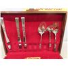 Image 3 : 50 pcs Community Flatware in Wooden Chest - Anti- Tarnish