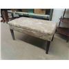 Image 2 : Clean Upholstered 4 Legged Bench 19" x 19" x 36" 