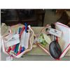 Image 1 : Sportcraft Badminton Net, Racket, Volleyball, Birdies, Case
