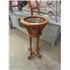 Image 1 : Wooded Plant Stand 32" tall 