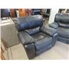 Image 2 : Leather/ Leather Like 92" Sofa + Chair with Electric Recline