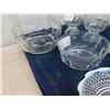 Image 4 : Glassware Bowls + Trays, Fenton Glass Diamond Knob