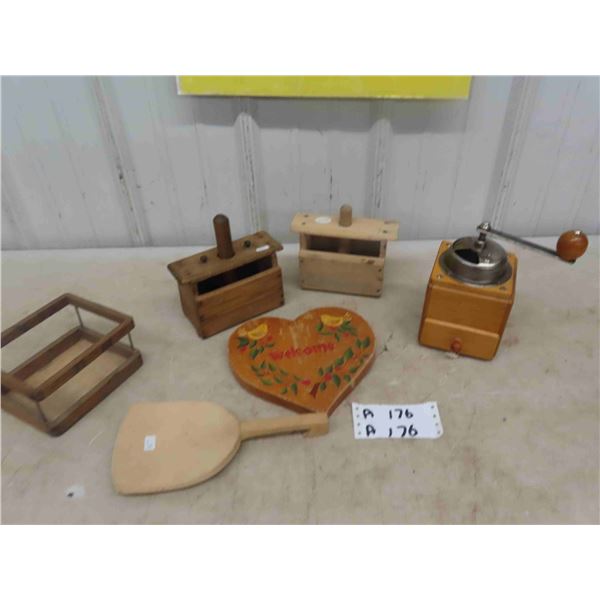 2 Butter Press, Coffee Grinder, Butter Paddle, plus more