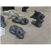 Image 2 : 14 Soapstone Style Ornaments ; Animals + Birds