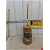 Image 1 : Wooden Butter Churn with Art Painted On 8" X 17" ( not counting plunge handle) 
