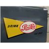 Image 2 : Metal Cooler End Pepsi Sign 25" x 31" 
