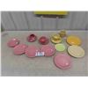 Image 1 : 15 pcs Fiesta Plates, Cups + Saucers