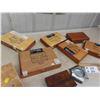 Image 5 : 7 Wooden Cigar Boxes ; Schultz Mfg., Cigarette Roller, Player Box Opener