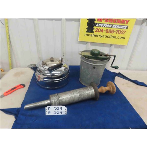 Kettle, Ice Cream Makers, Sausage Maker