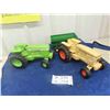 Image 5 : 2 Die Cast Tractors - Surplus Tractor Parts Corp + Grain Wagon