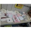 Image 1 : Linens; Doilies, Table Covers/ Runners + Cloths