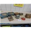 Image 1 : 8 Royalty Tins - Biscuit - Vintage 1937